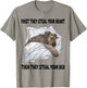 Irish Wolfhound Sleeping Pajamas Nightgown T-Shirt - T-Shirt | Sand