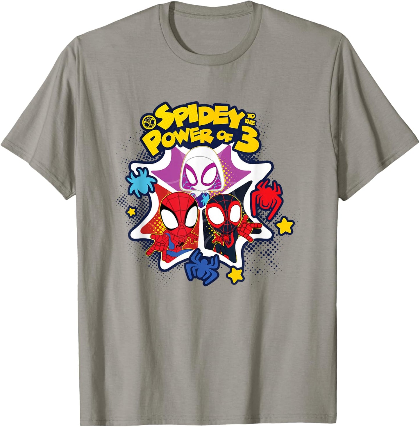 Marvel Spidey and His Amazing Friends to The Power of 3 T-Shirt - T-Shirt | Sand