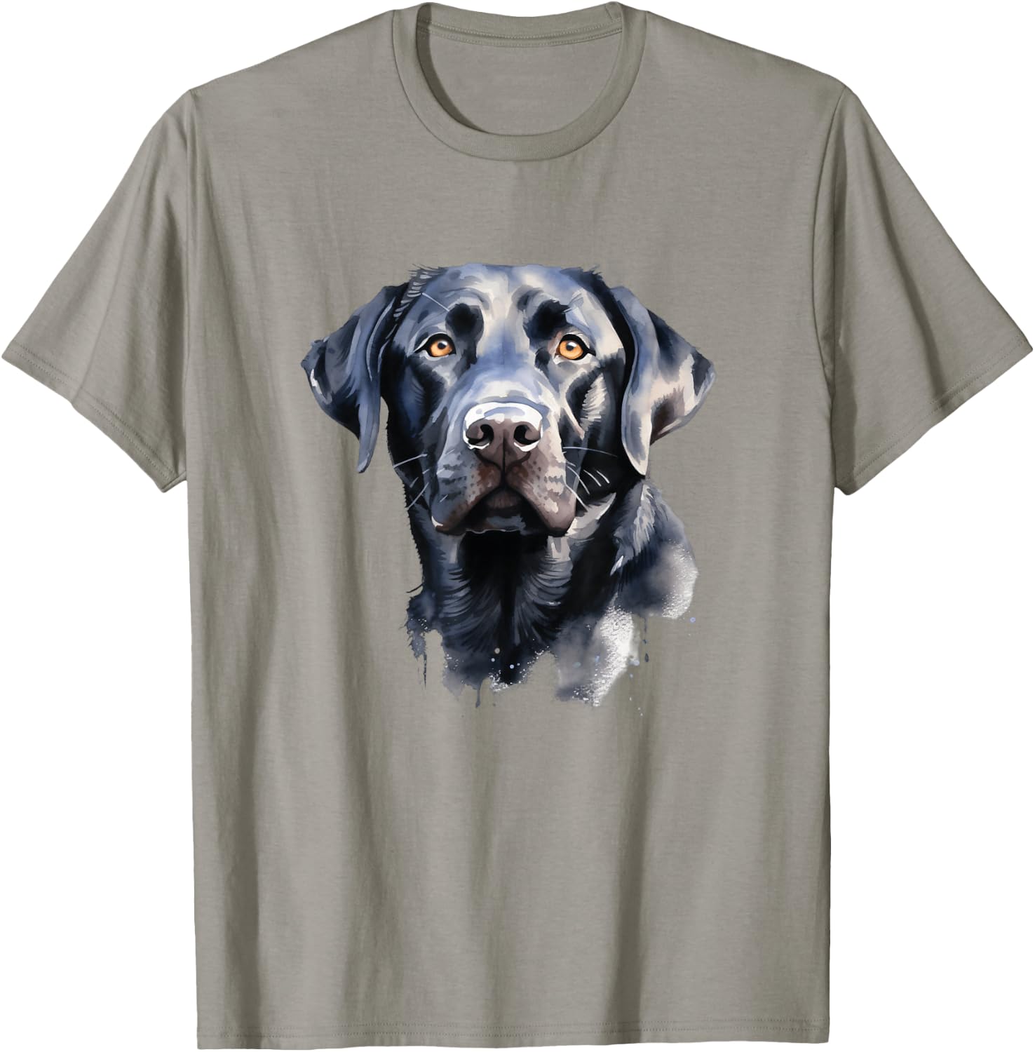Dog Black Labrador Retriever T-Shirt - T-Shirt | Sand