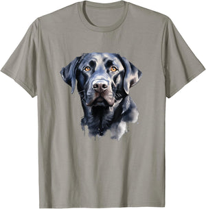 Dog Black Labrador Retriever T-Shirt - T-Shirt | Sand