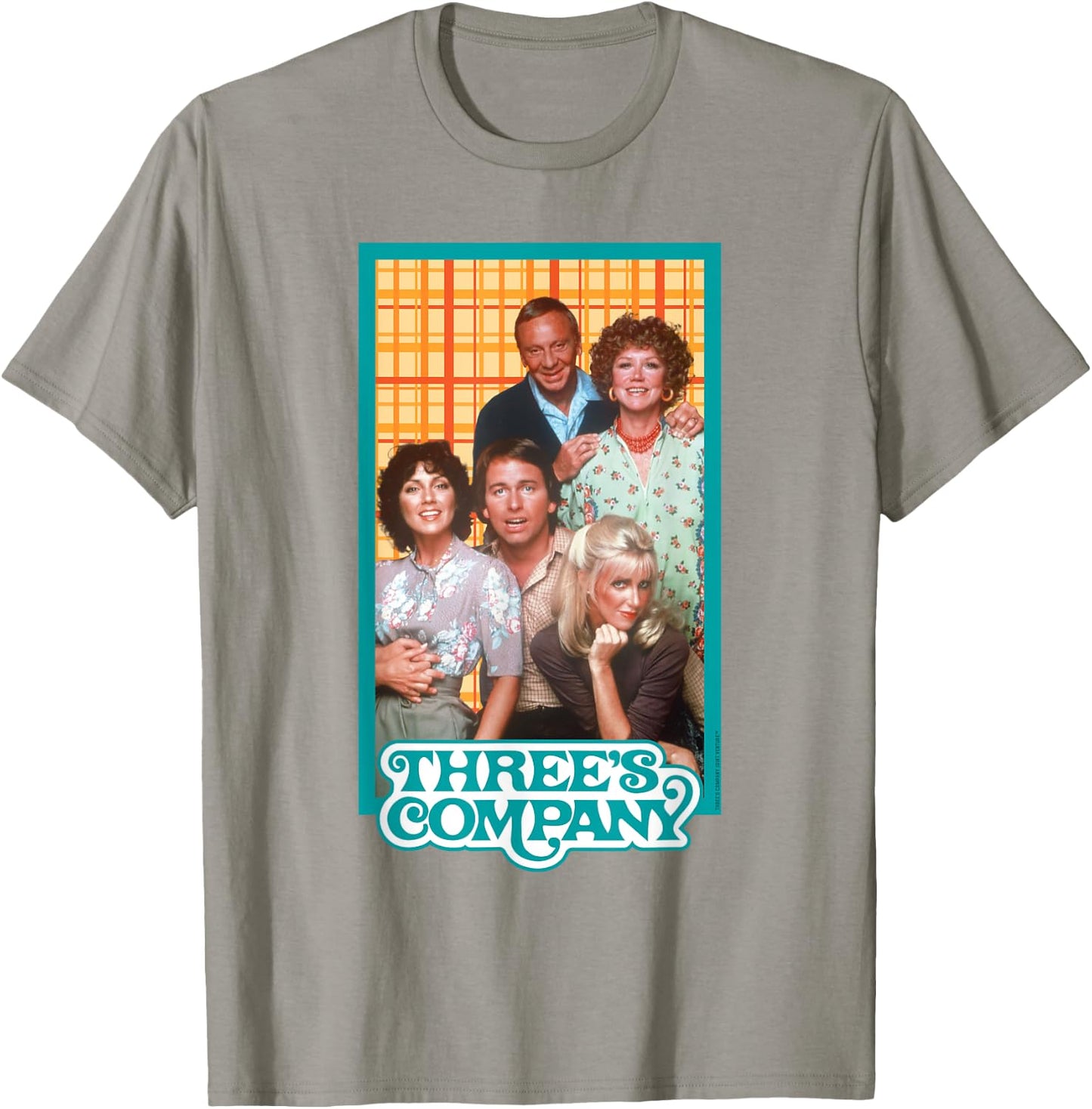 Three's Company Roommates & The Ropers Classic 80s T-Shirt - T-Shirt | Sand