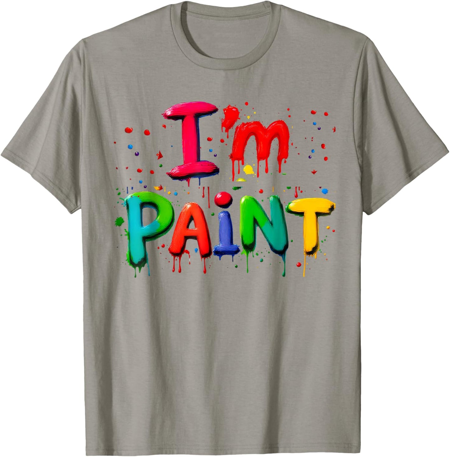 I Love to Finger Paint Matching Couples Valentine I'm Paints T-Shirt - T-Shirt | Sand