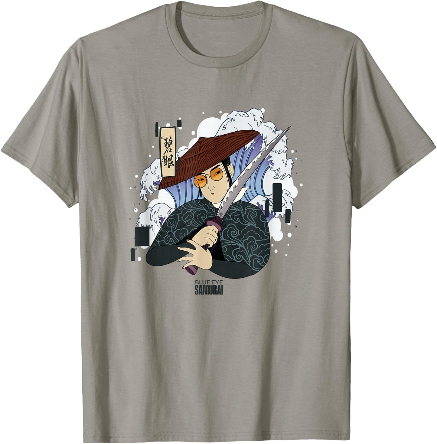 Netflix Blue Eye Samurai Mizu Ancient Japanese Art Style T-Shirt - T-Shirt | Sand