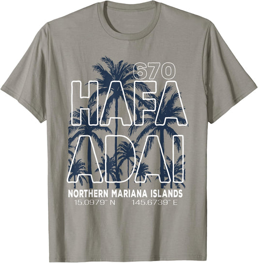 Hafa Adai 670 Mariana Islands - Saipan T-Shirt - T-Shirt | Sand