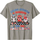 Stars And Stripes Running For Call Lights 4th Of July Nurse T-Shirt - T-Shirt | Sand