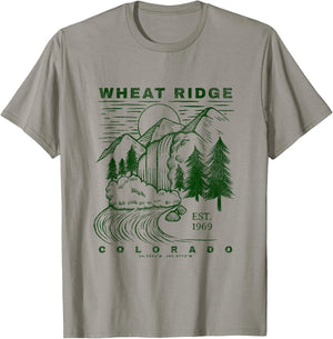 Wheat Ridge Colorado Neat Travel Souvenir Rustic Wheat Ridge T-Shirt - T-Shirt | Sand