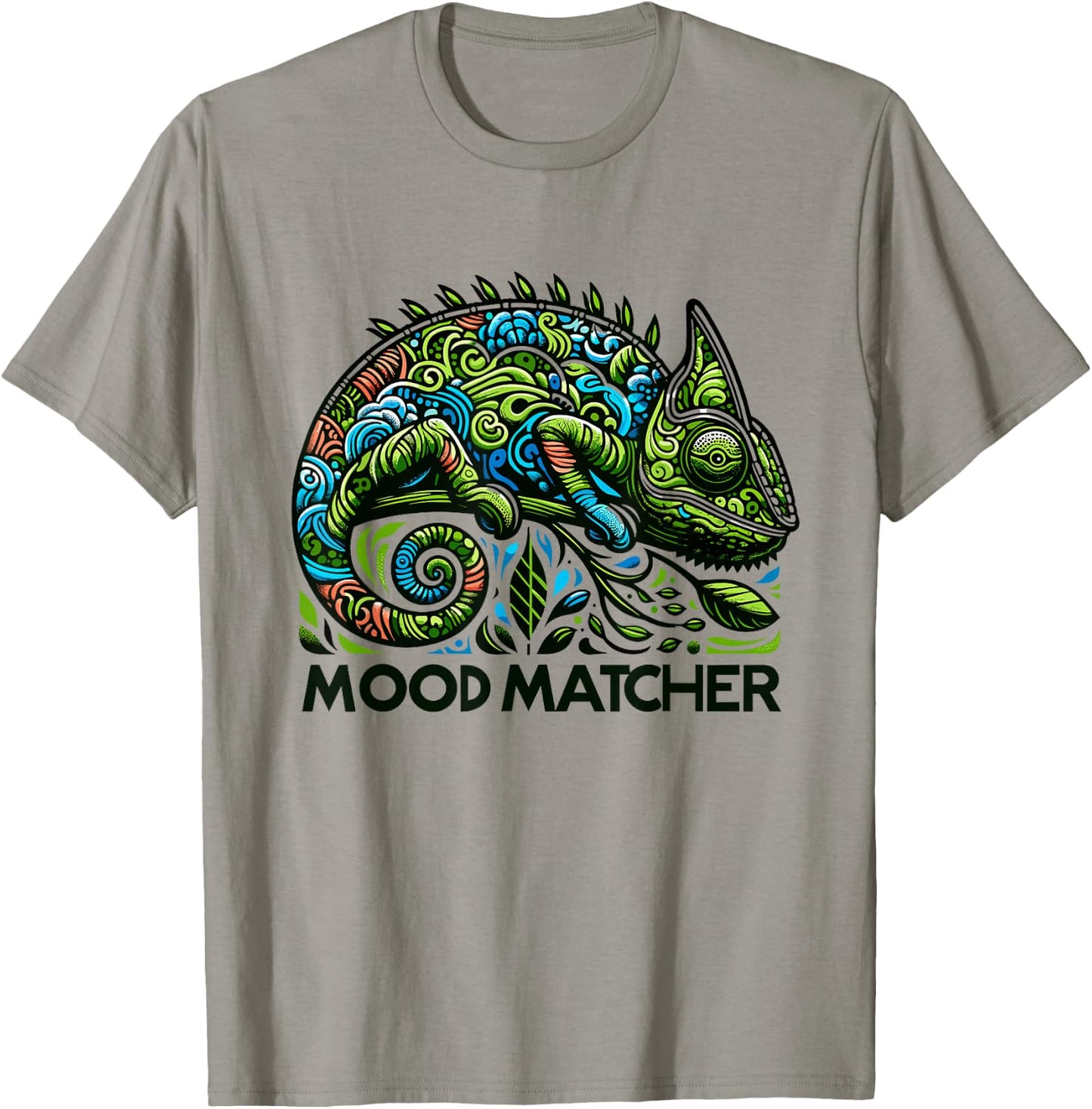 Chameleon Mood Matcher Color Changing Reptile Camouflage T-Shirt - T-Shirt | Sand