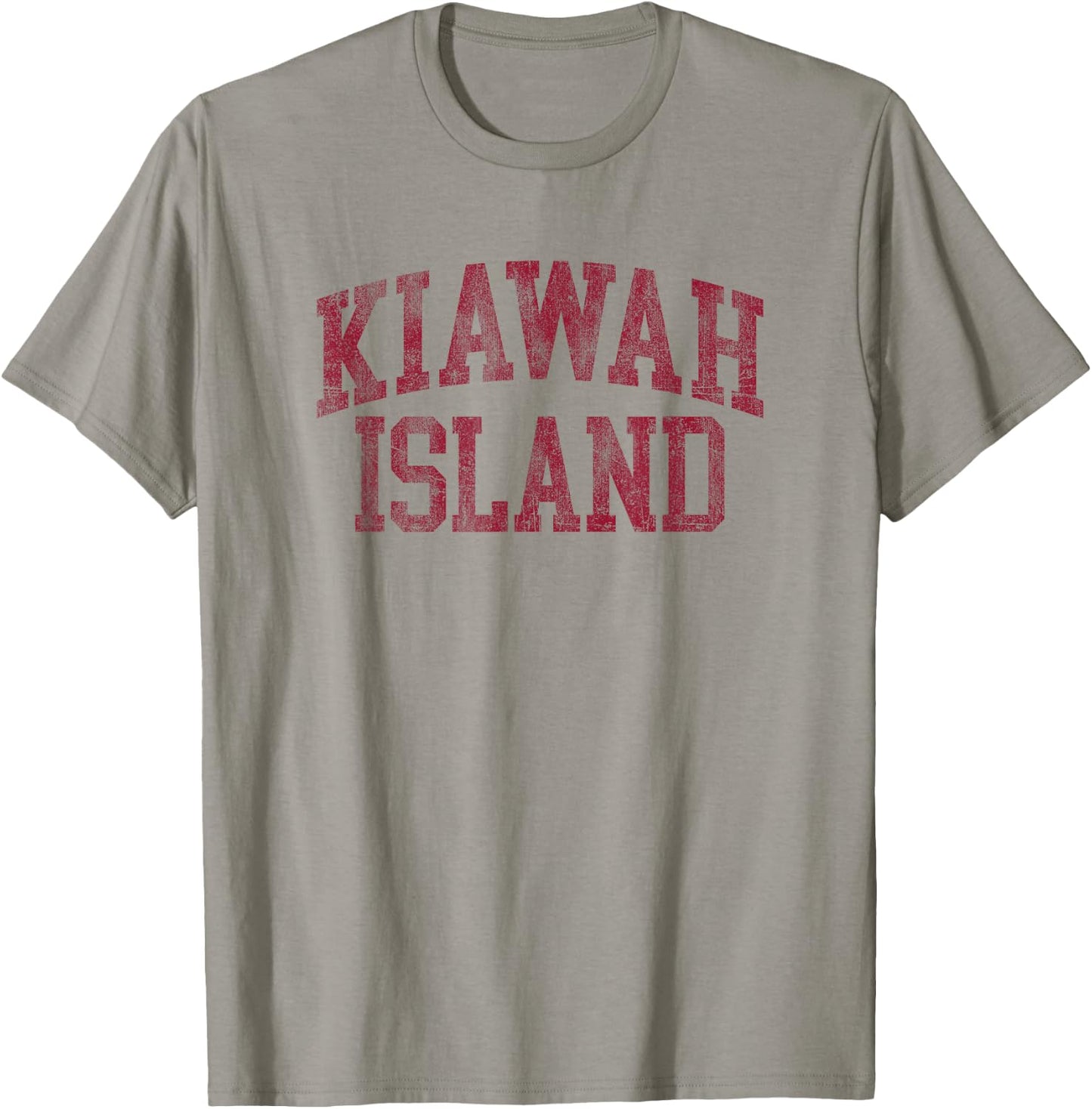Kiawah Island South Carolina Souvenir Retro Preppy Throwback T-Shirt - T-Shirt | Sand