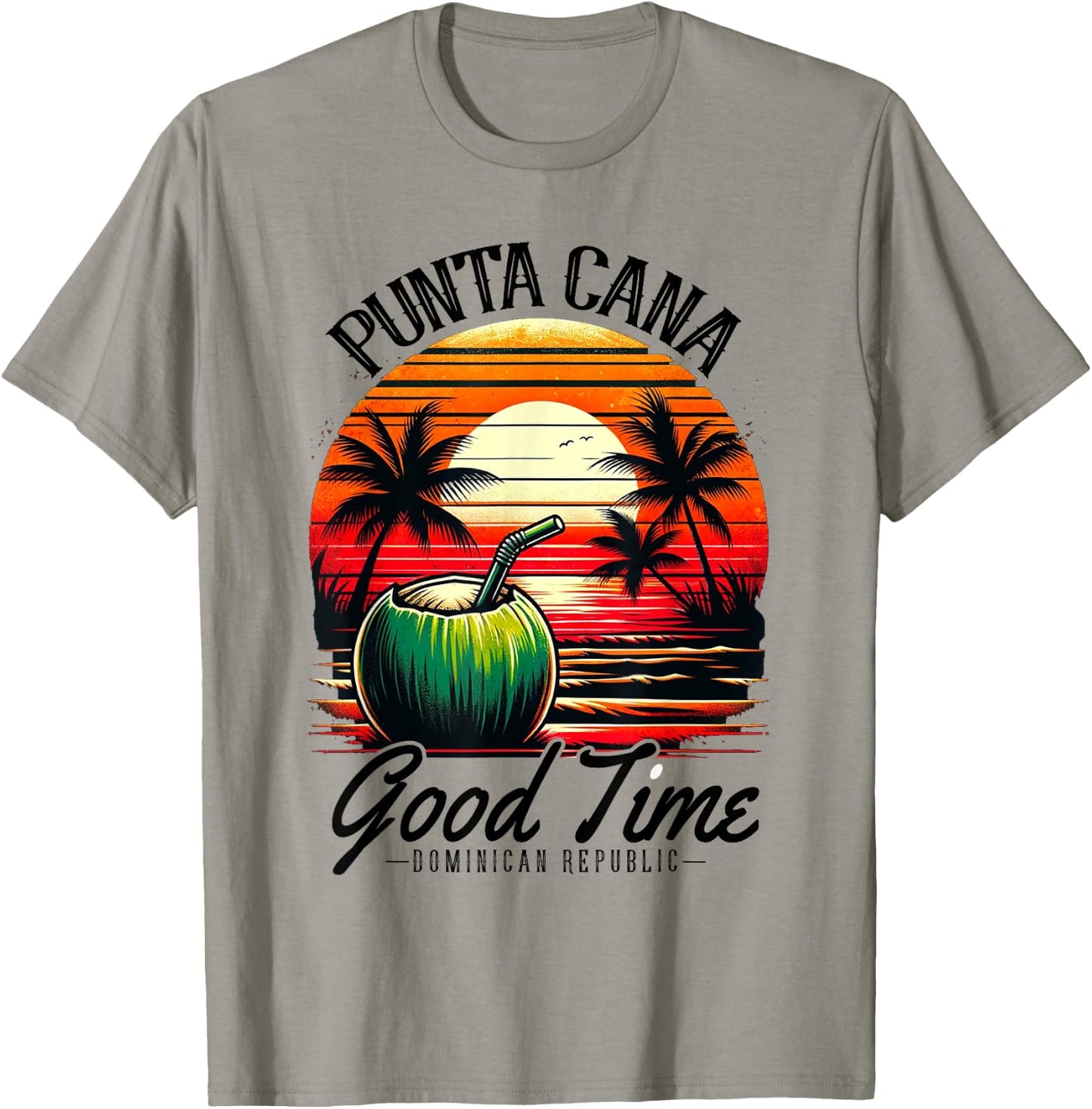 Punta Cana Shirt Family Vacation Dominican Republic Beach Women Girls Kids T-Shirt - T-Shirt | Sand