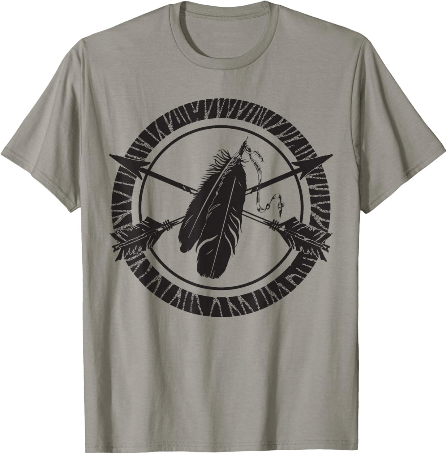 Native American Indian T Shirts. Cross Arrows , Women T-Shirt - T-Shirt | Sand