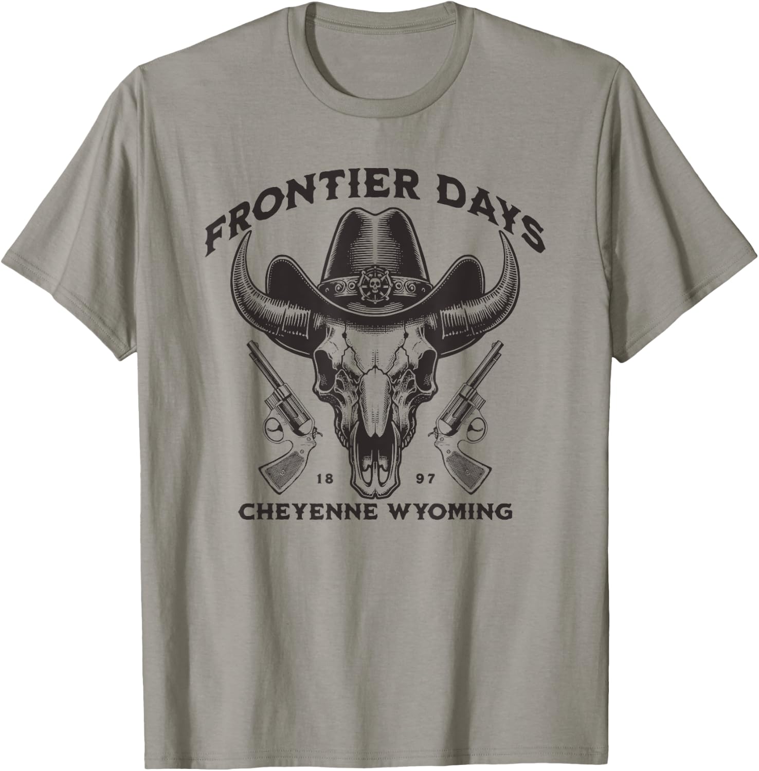 Cheyenne Wyoming Frontier Days T-Shirt - T-Shirt | Sand