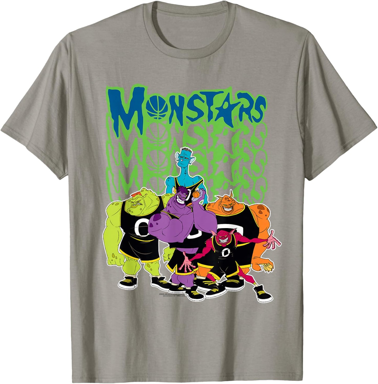 Space Jam Monstars Logo T-Shirt - T-Shirt | Sand