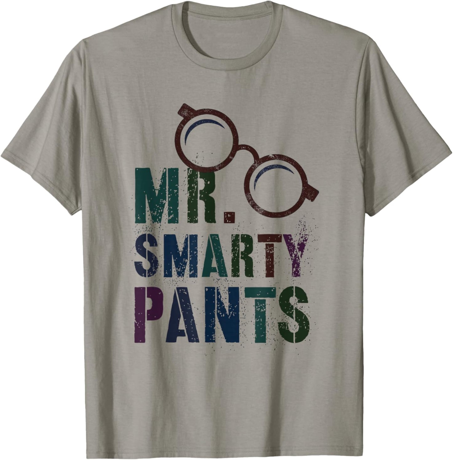 Funny Little MR SMARTY PANTS Last 100 Days School My Smartie T-Shirt - T-Shirt | Sand