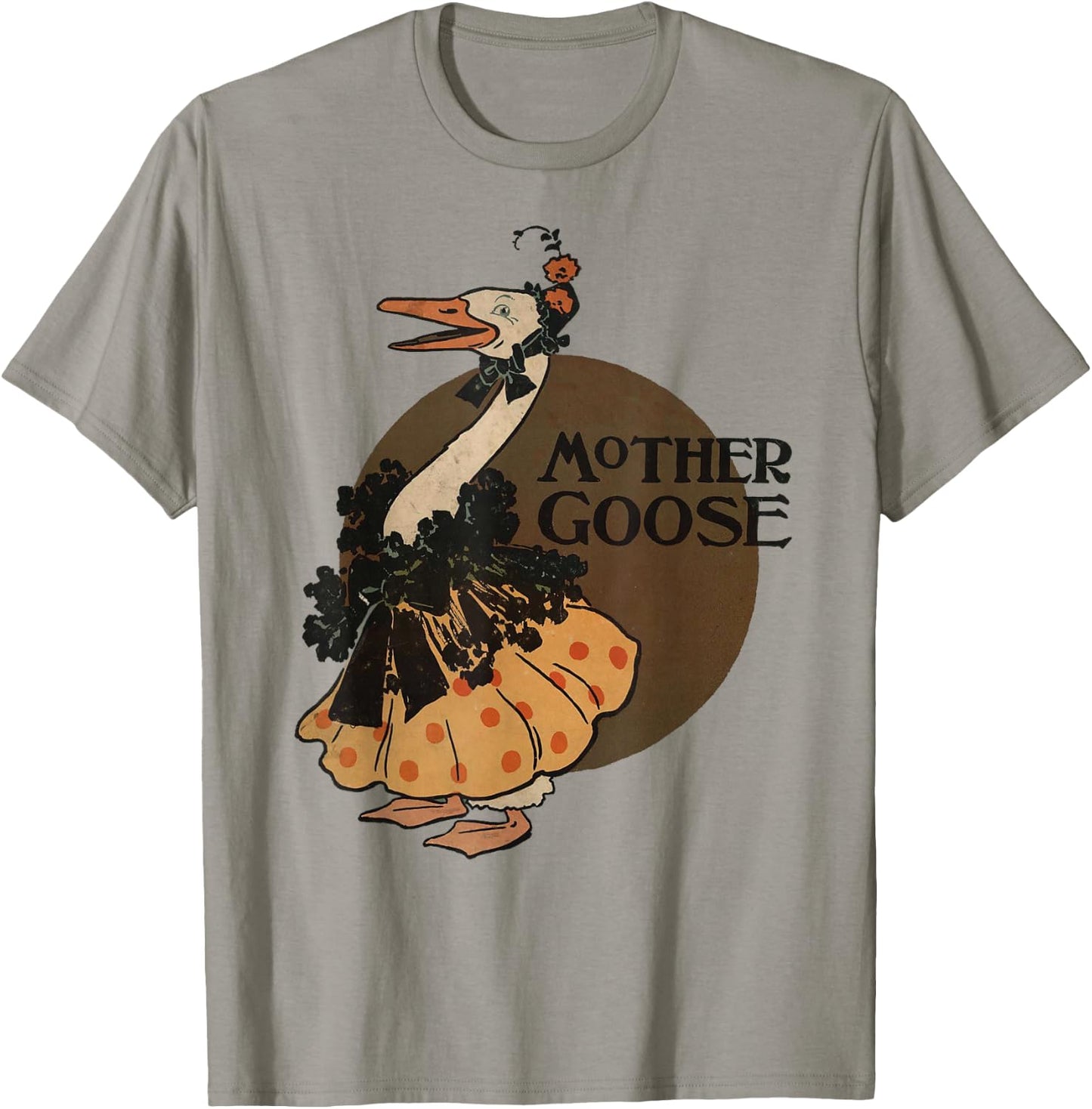 Mother Goose Story Cover, for Mothers Day T-Shirt - T-Shirt | Sand