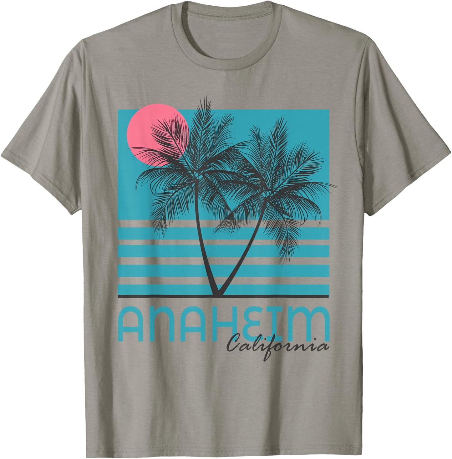 Anaheim California T Shirt Vintage Souvenirs T-Shirt - T-Shirt | Sand