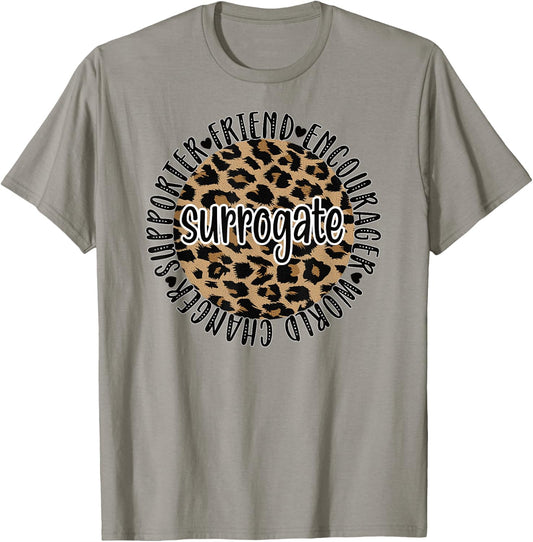 Proud Surrogate Mom IFV Surrogacy Surrogate Mother T-Shirt - T-Shirt | Sand