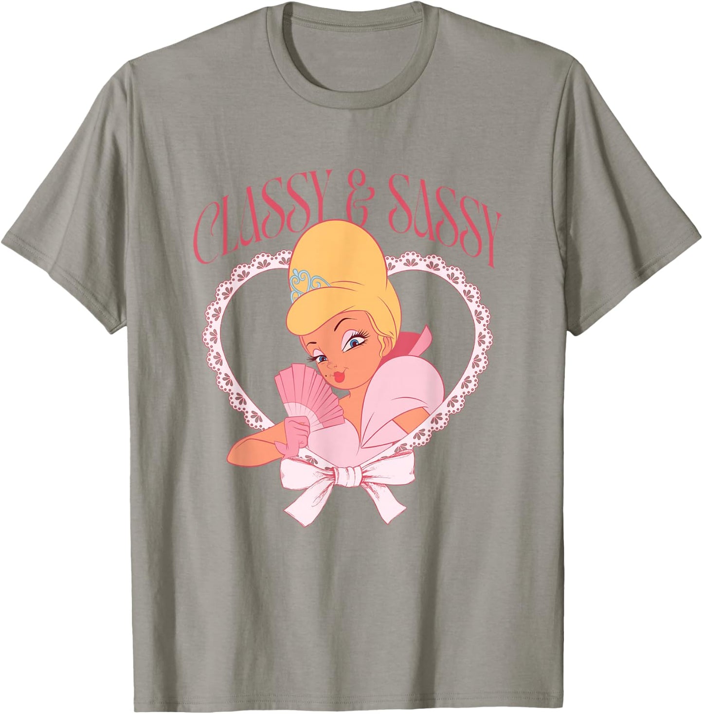 Disney The Princess And The Frog Charlotte Classy & Sassy T-Shirt - T-Shirt | Sand