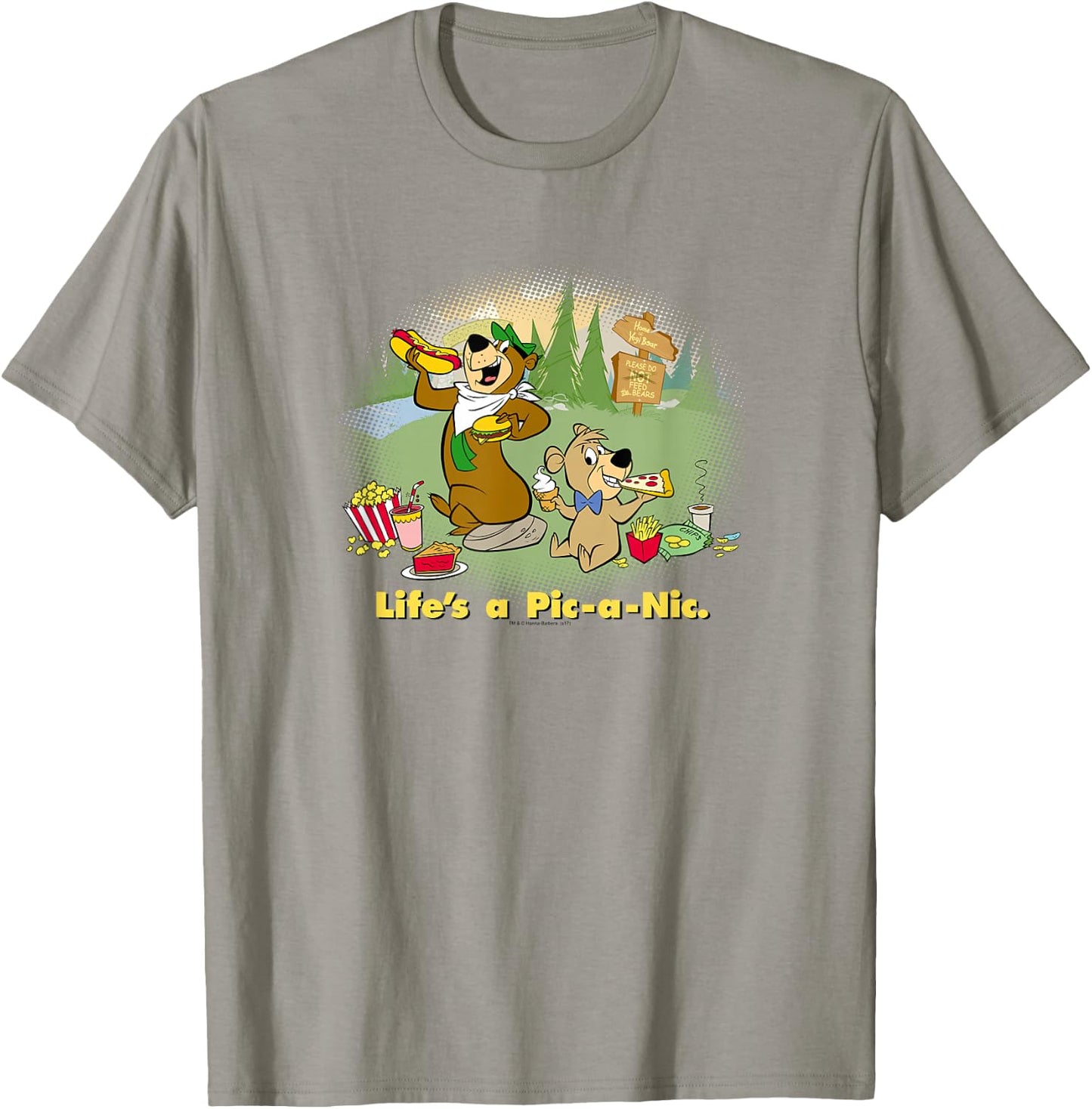 Yogi Bear Life's a Pic-a-Nic T-Shirt - T-Shirt | Sand