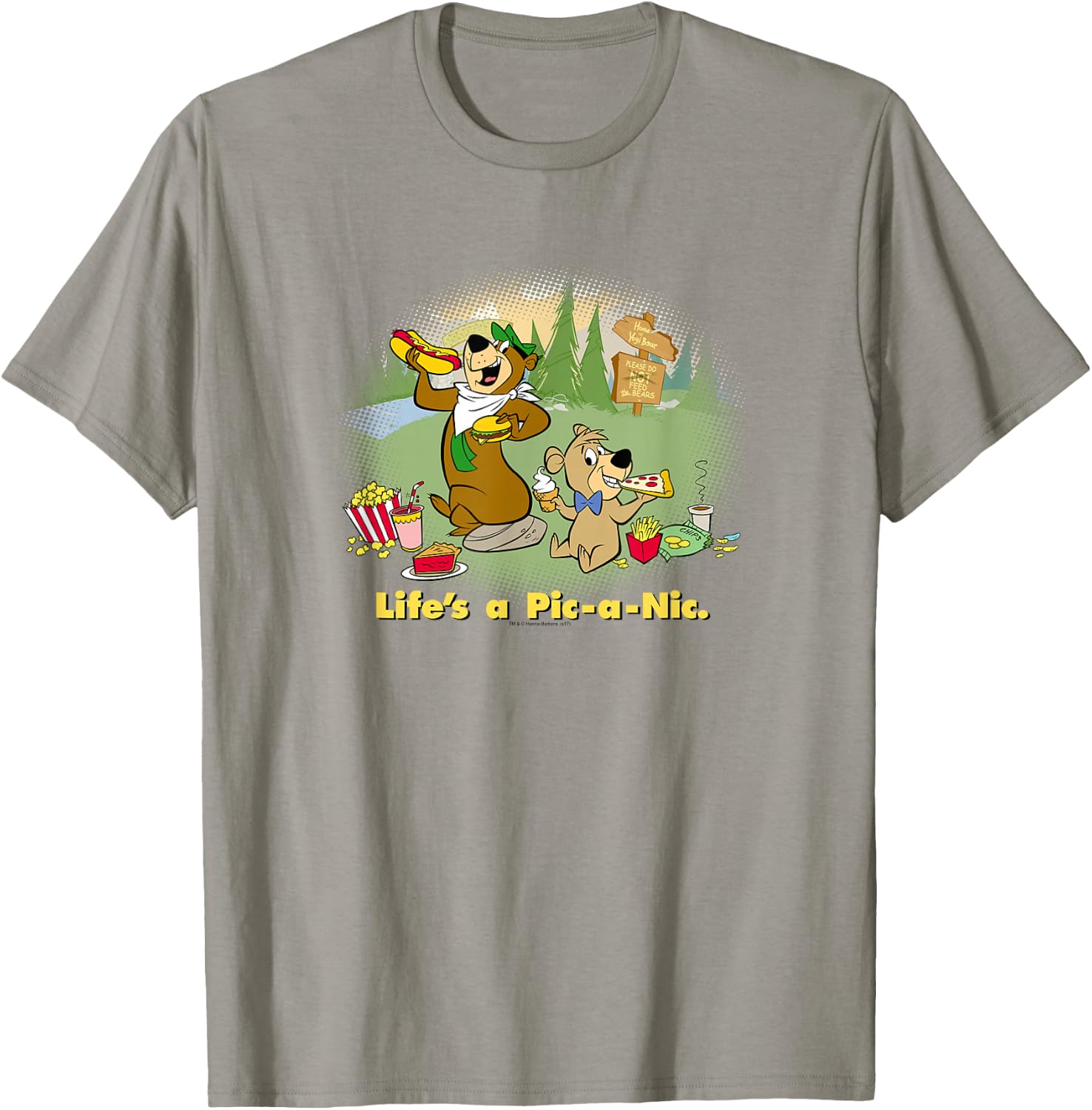 Yogi Bear Life's a Pic-a-Nic T-Shirt - T-Shirt | Sand