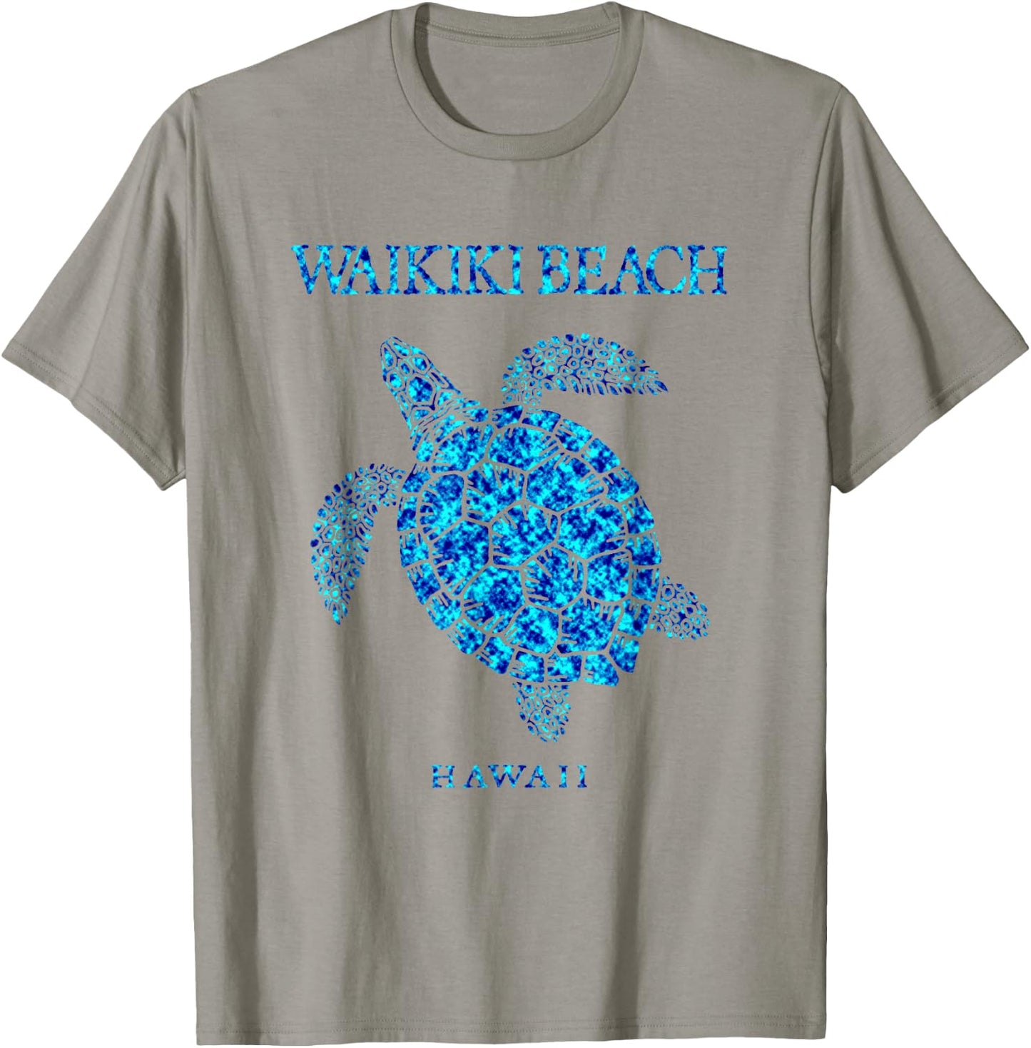 Waikiki Beach Hawaii Sea Turtle Beach Girls Boys Honolulu T-Shirt - T-Shirt | Sand