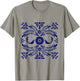 Mexican Talavera Pattern T-Shirt - T-Shirt | Sand