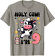 Holy Cow I'm 9 Years Old Boys Girls Kids 9th Birthday Cow T-Shirt - T-Shirt | Sand
