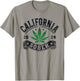 California Sober Funny Weed Sobriety T-Shirt - T-Shirt | Sand
