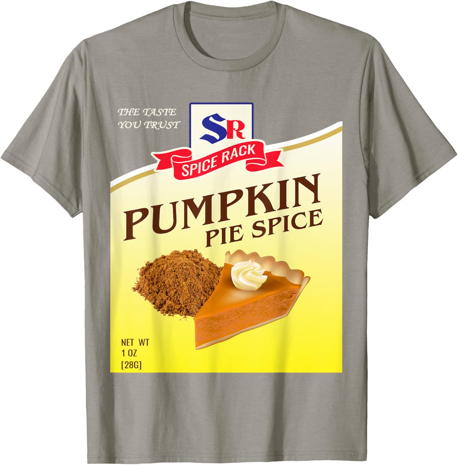 Pumpkin Pie Spice Halloween Costume Unique Fun Foodie T-Shirt - T-Shirt | Sand