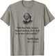 Shakespeare Funny Cakes and Ale Twelfth Night Quote T-Shirt - T-Shirt | Sand