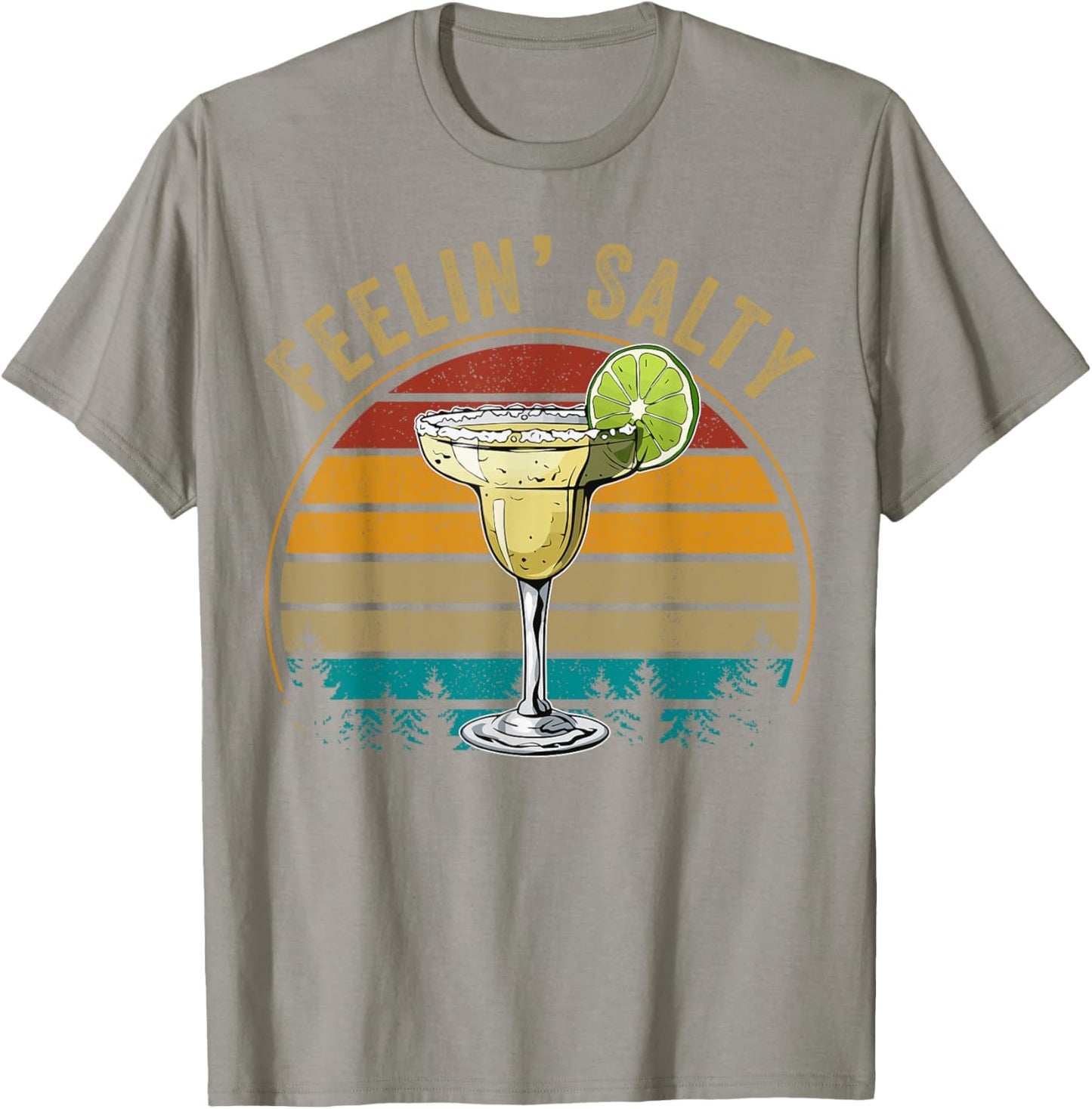 Cinco De Mayo Shirt Feeling Salty Funny Men Women Margarita T-Shirt - T-Shirt | Sand