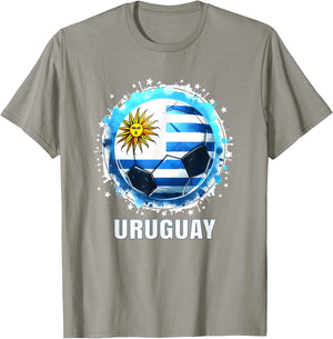 Uruguay Player Boys Kids Men Youth Teens Uruguay T-Shirt - T-Shirt | Sand