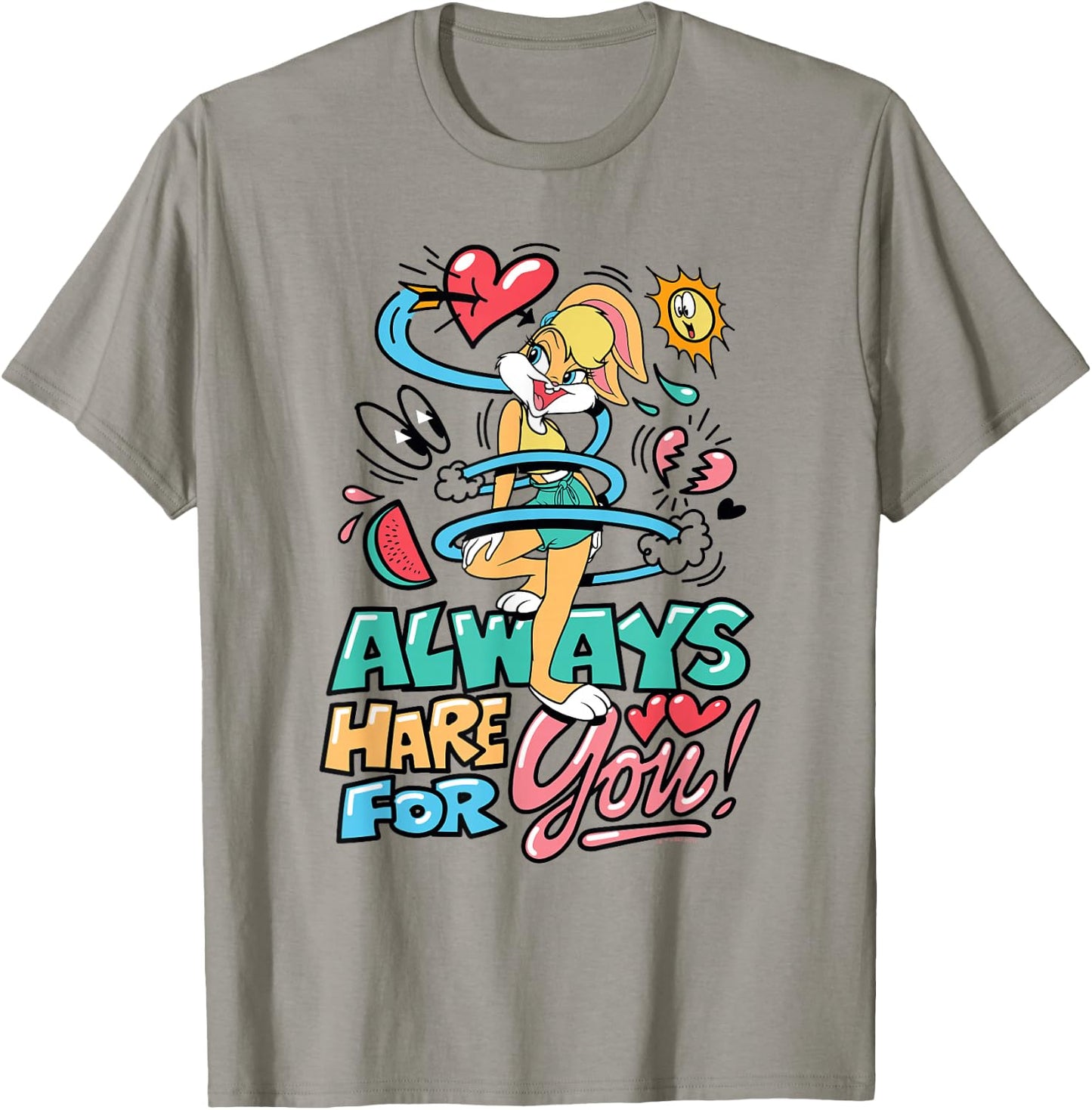 Looney Tunes Lola Bunny Always Hare for You T-Shirt - T-Shirt | Sand