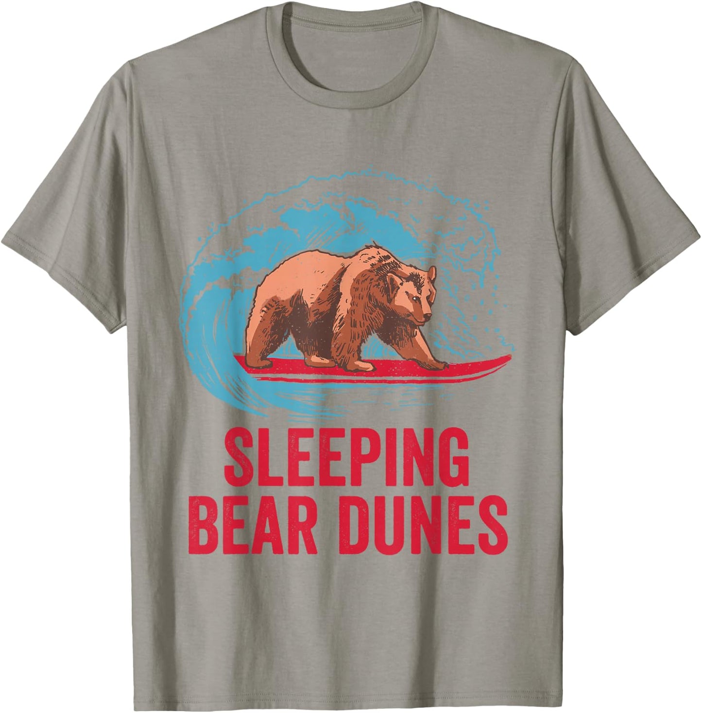 Sleeping Bear Dunes T-Shirt - T-Shirt | Sand