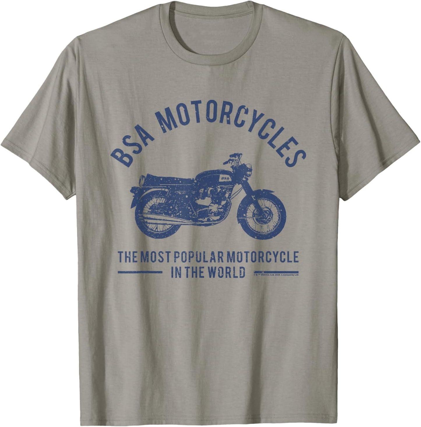 BSA Motorcycles Most Popular In The World T-Shirt - T-Shirt | Sand