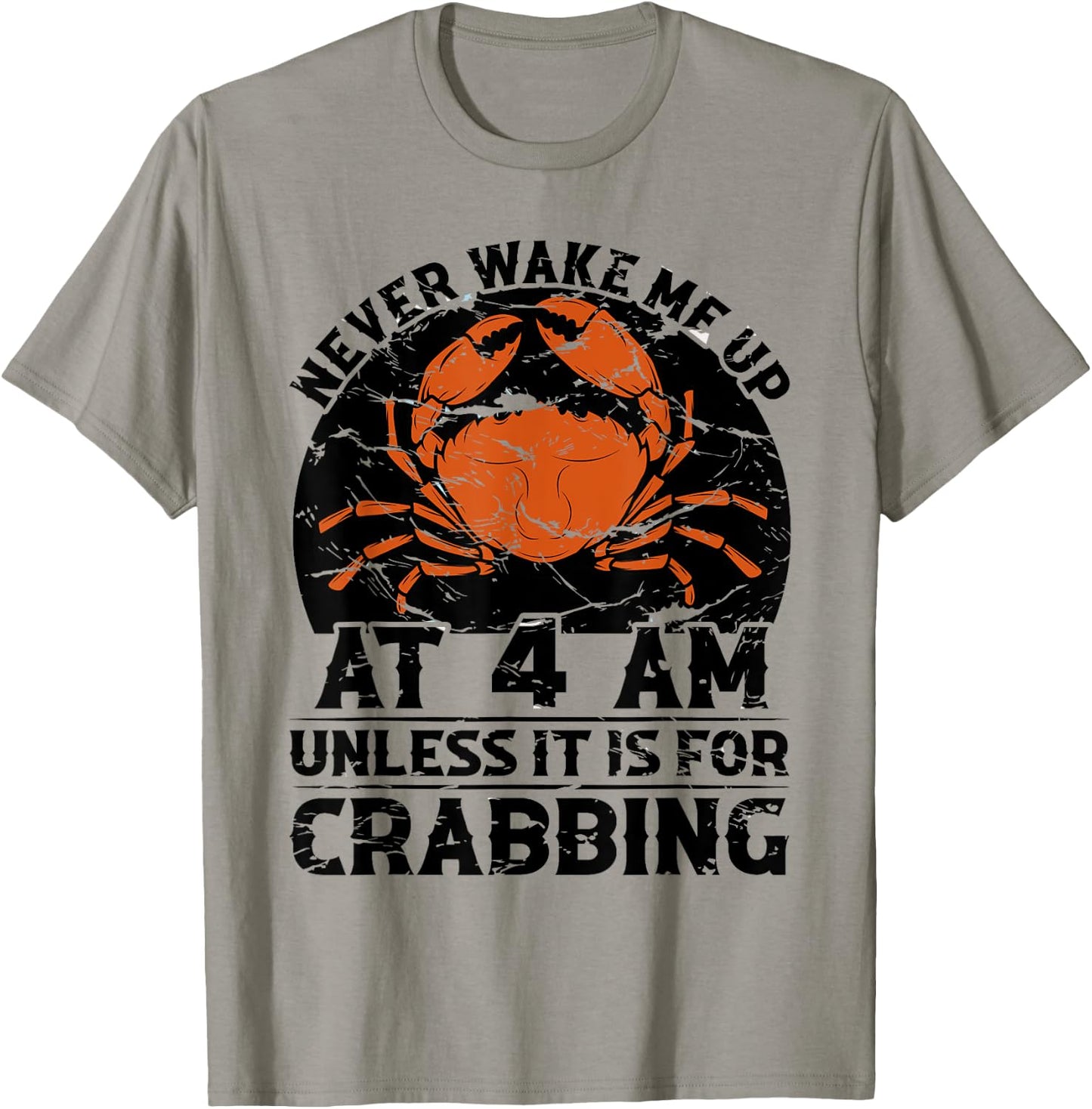 Crabbing Equipment Crabber Supplies Crabbing Gloves Crabbing T-Shirt - T-Shirt | Sand