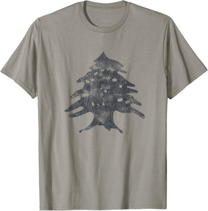 Retro Lebanese Flag of Lebanon Souvenir T-Shirt - T-Shirt | Sand