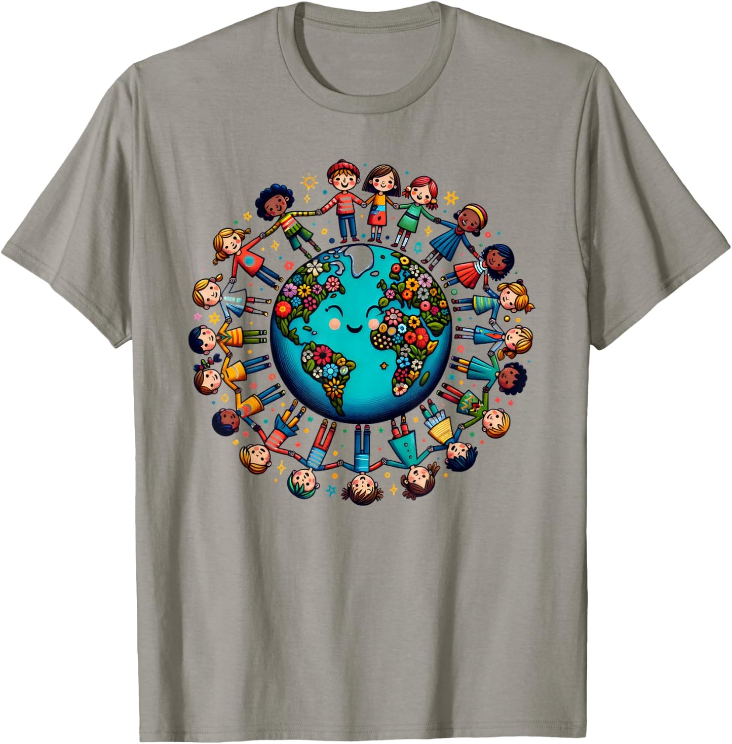 Fight Climate Change T-Shirt - T-Shirt | Sand