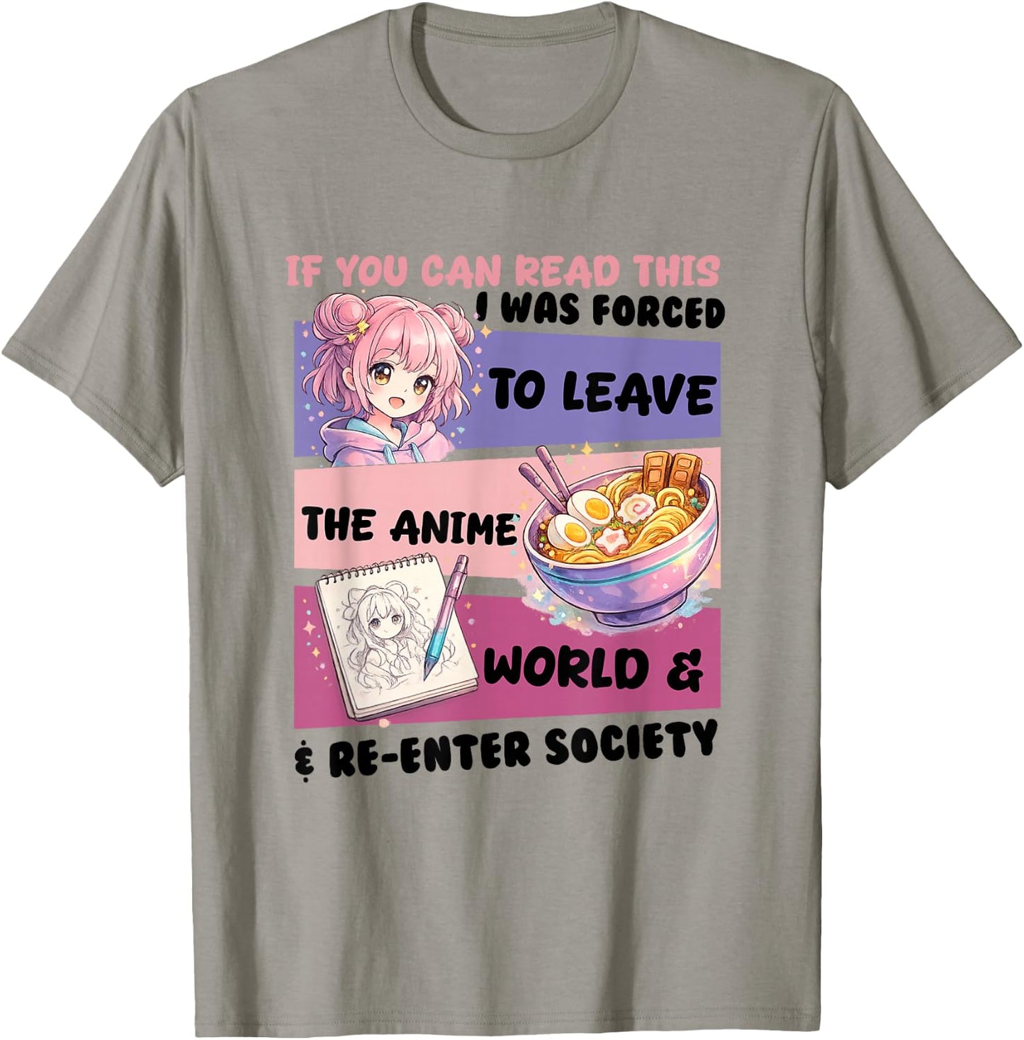 Funny Anime Girl Daughter Nice Women Anime Lover Youth T-Shirt - T-Shirt | Sand
