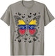 Venezuelan Butterfly Venezuela T-Shirt - T-Shirt | Sand