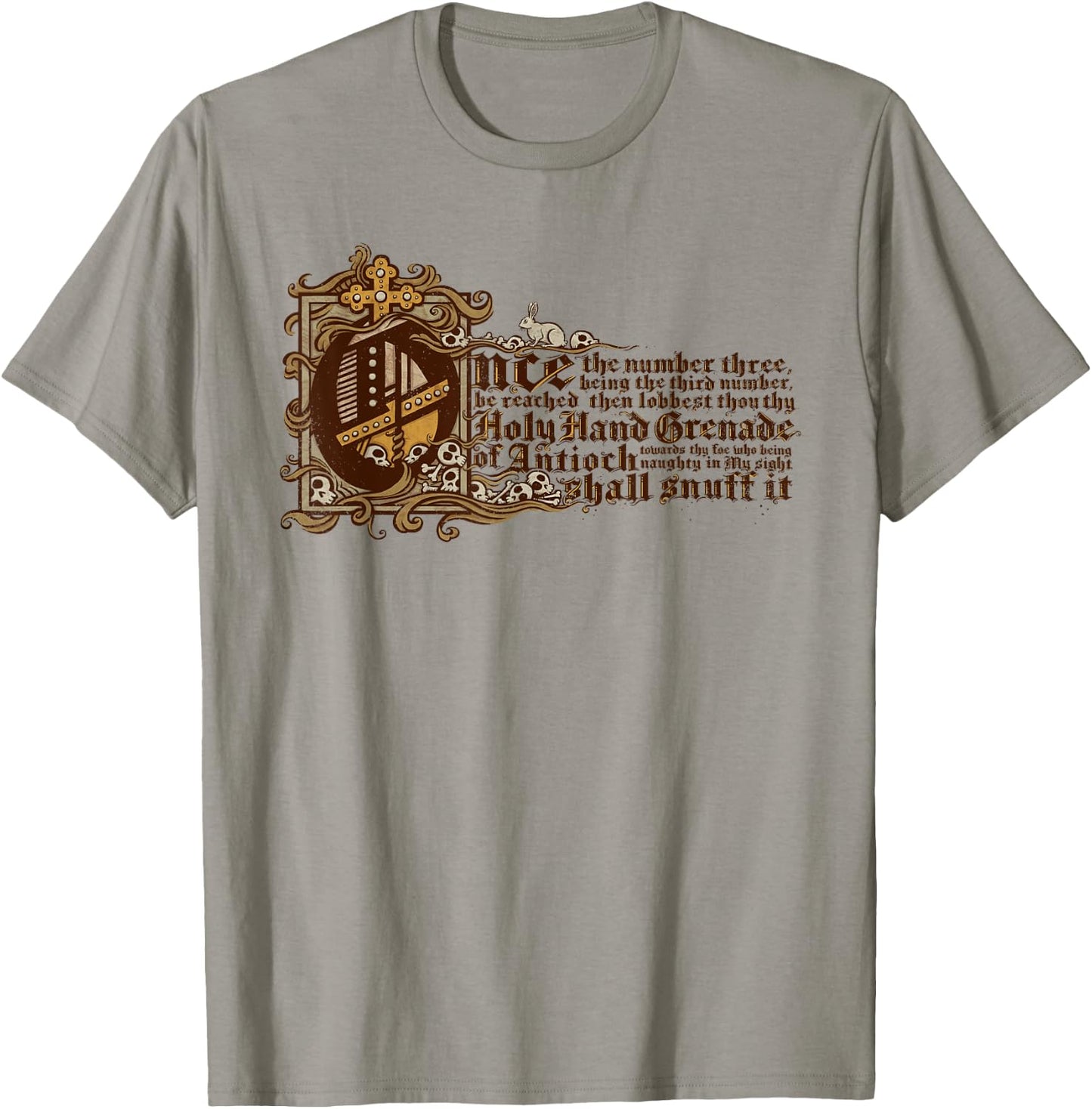 Holy Hand Grenade T-Shirt - T-Shirt | Sand