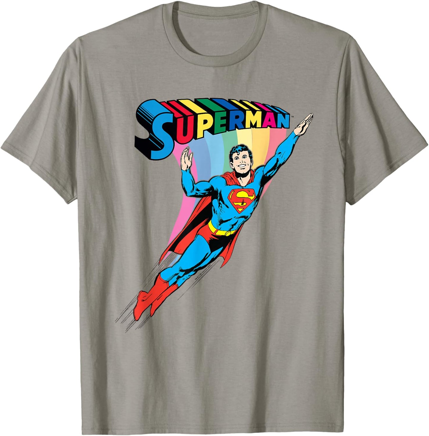 Superman Pride Rainbow T-Shirt - T-Shirt | Sand