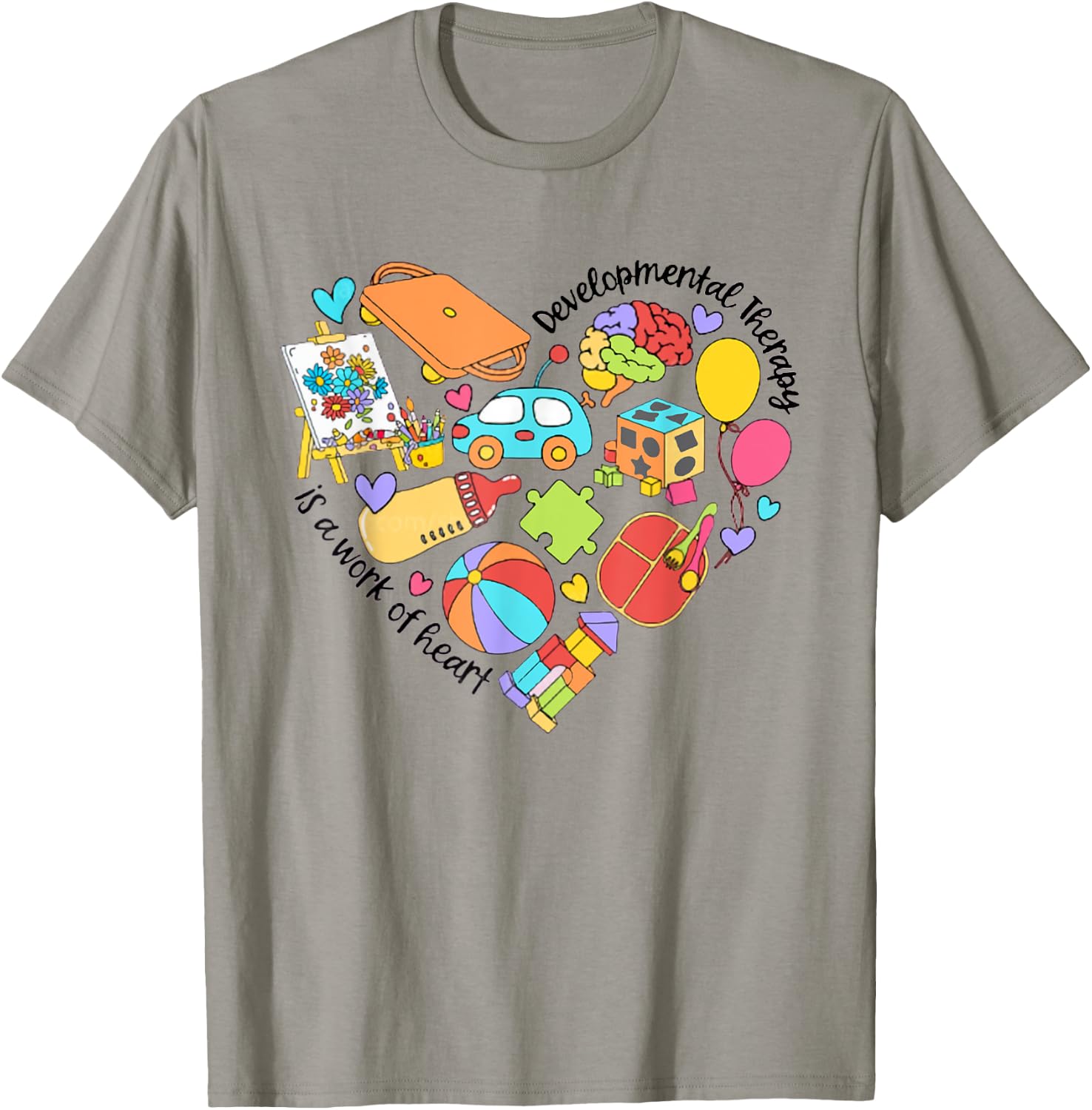 Women Retro Developmental Therapist DT Graduation DDT T-Shirt - T-Shirt | Sand