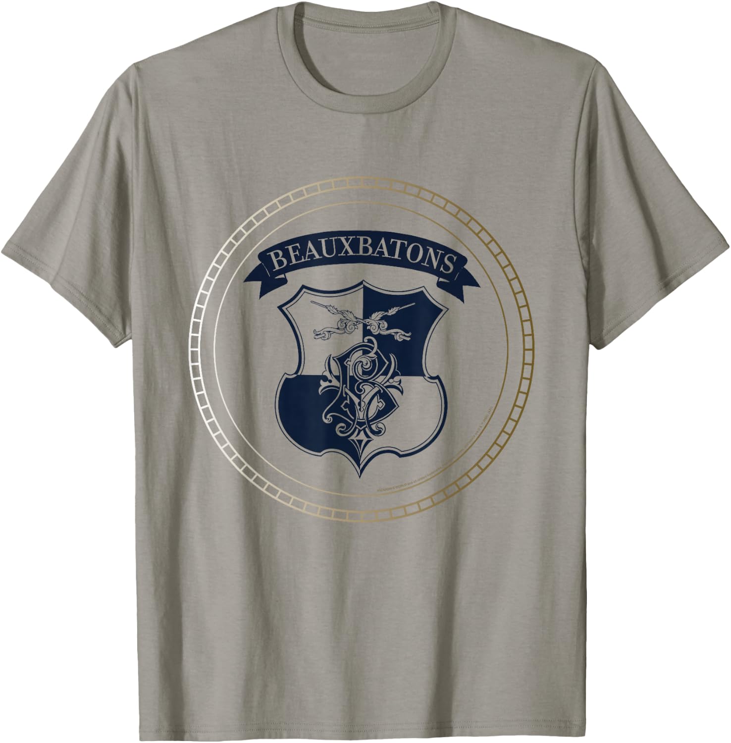 Harry Potter Beauxbatons Emblem T-Shirt - T-Shirt | Sand