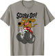 Scooby-Doo Vintage Scooby Monster Truck Joy Ride Poster T-Shirt - T-Shirt | Sand