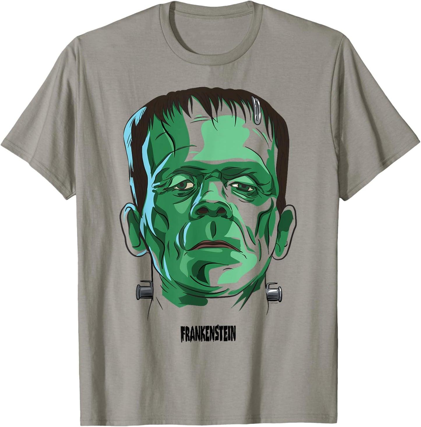 Universal Monsters Frankenstein Big Face T-Shirt - T-Shirt | Sand