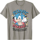 Sonic The Hedgehog Sonic Sushi Less Than 30 Seconds Vintage T-Shirt - T-Shirt | Sand