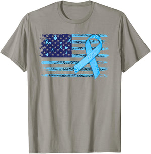 Prostate Cancer Awareness T-Shirt - T-Shirt | Sand