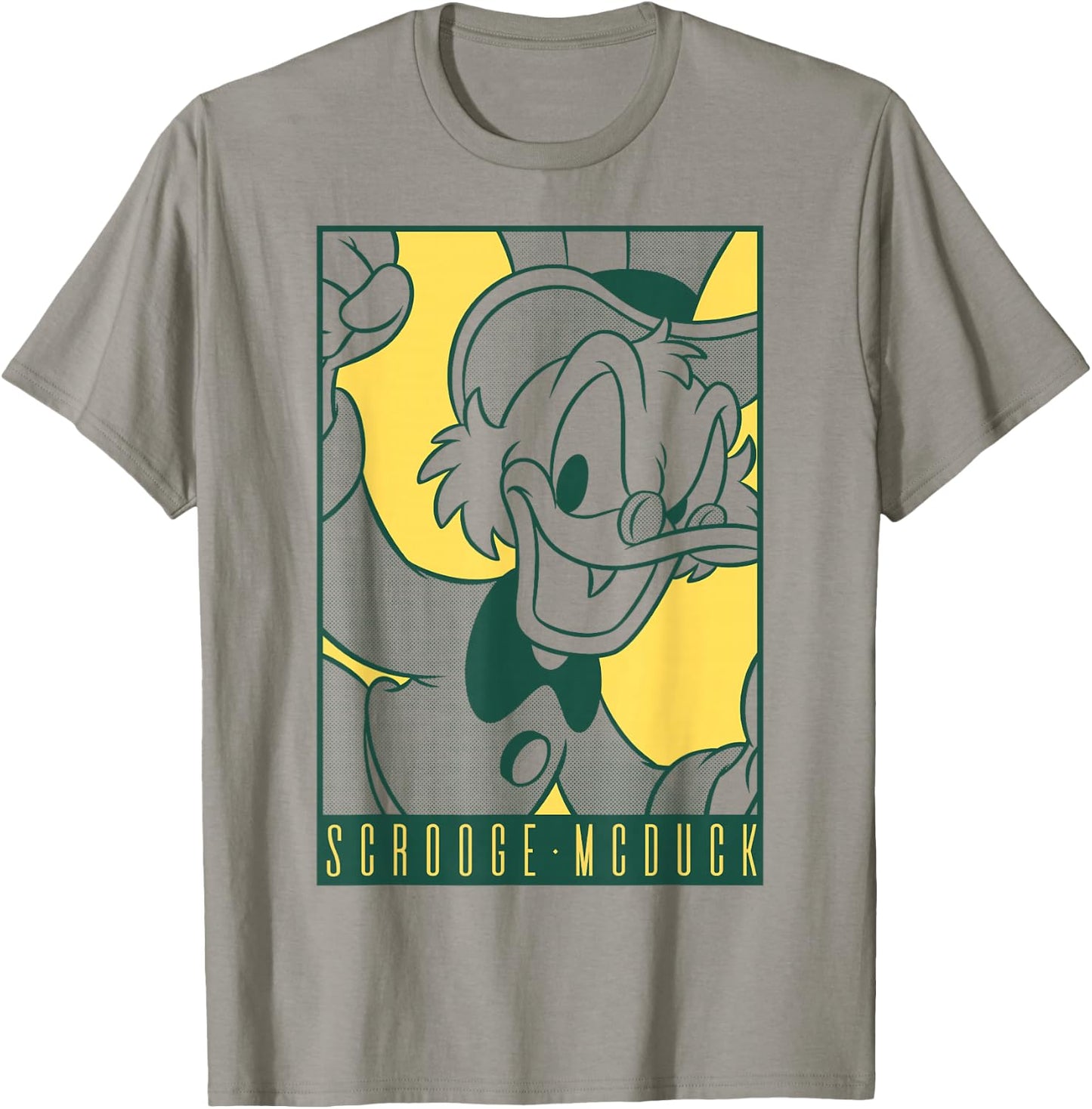 Disney DuckTales Scrooge McDuck Comic Portrait T-Shirt - T-Shirt | Sand