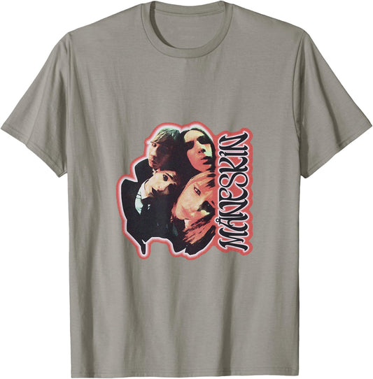 Måneskin Fisheye T-Shirt - T-Shirt | Sand