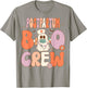 Postpartum Nurse Boo Crew Halloween Mother Baby Nurse T-Shirt - T-Shirt | Sand